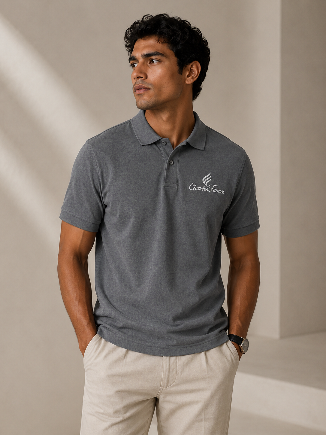 Grey Polo
