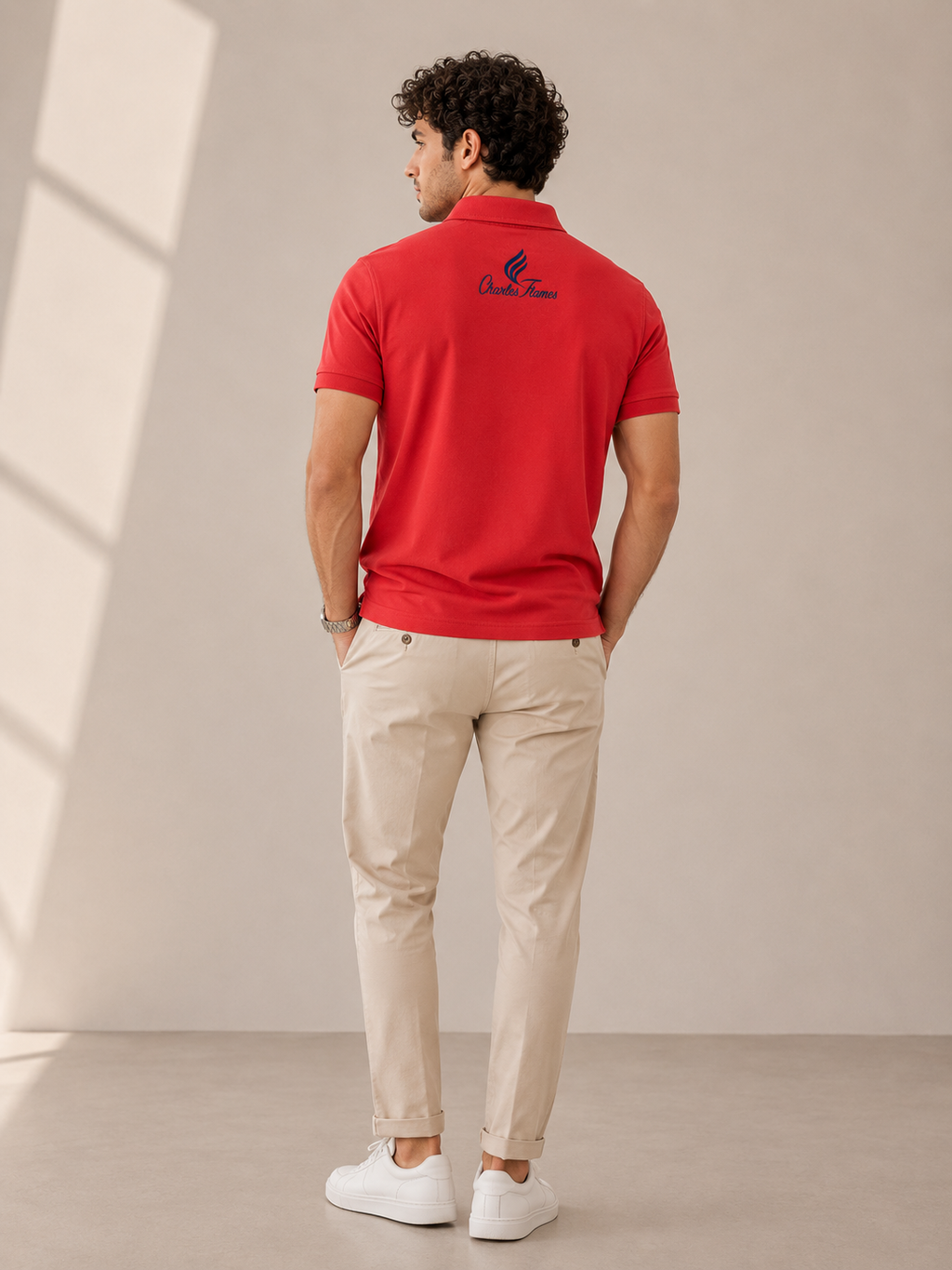 Polo Rojo Coral