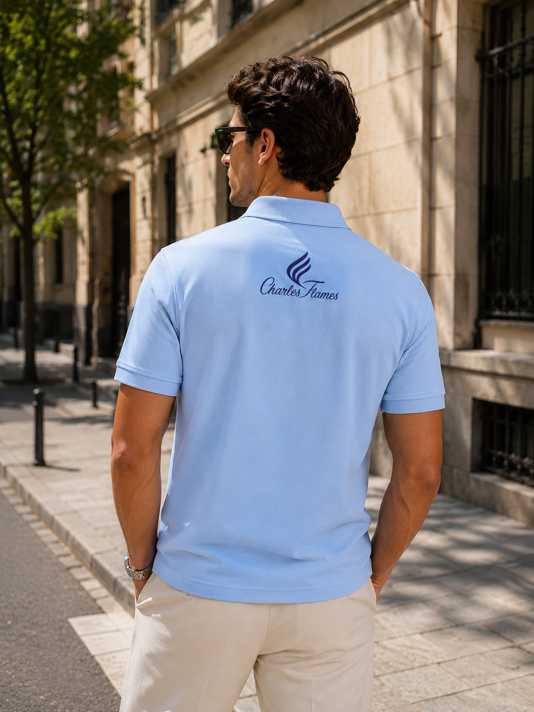 Light Blue Polo Shirt