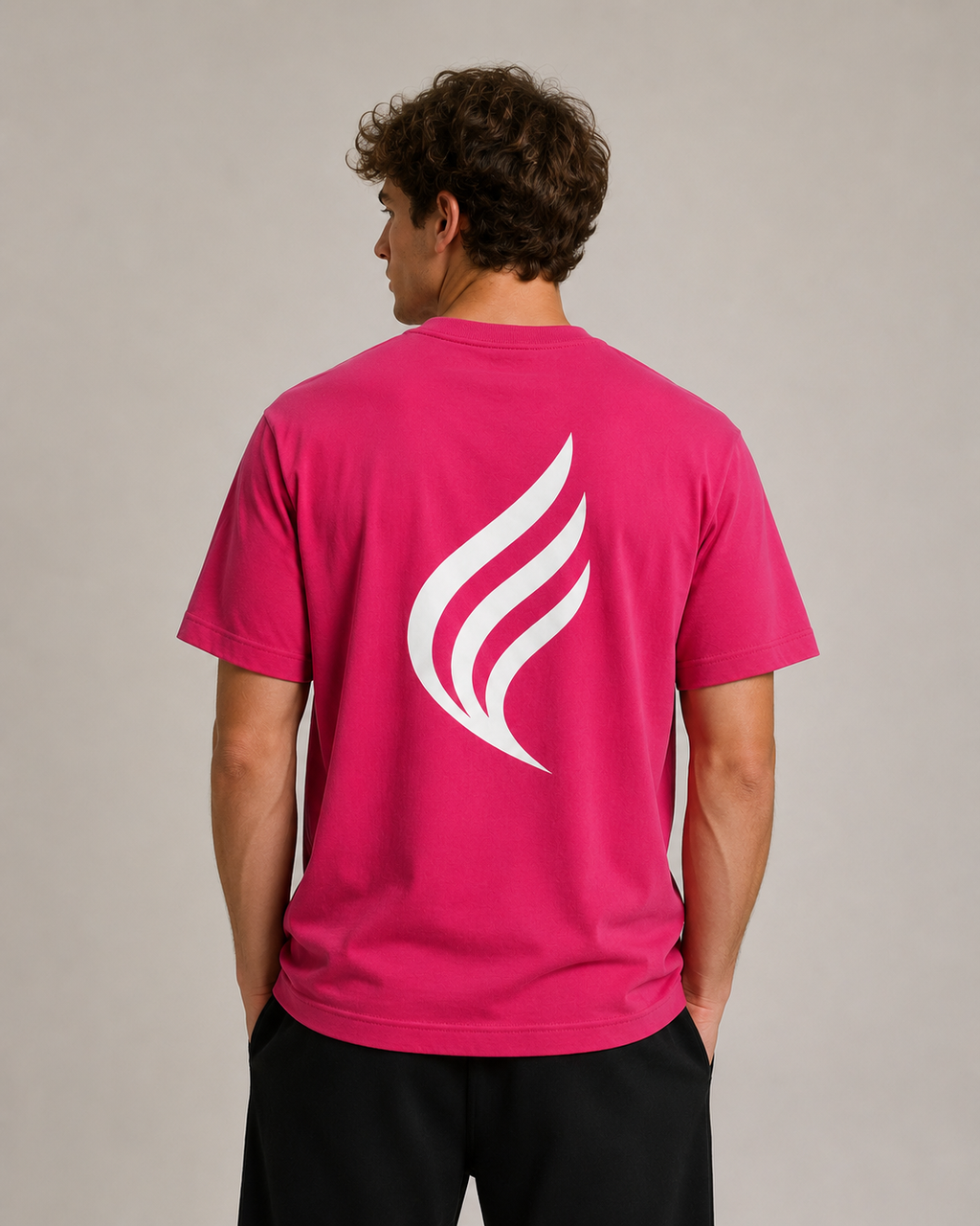 Camiseta Rosa fucsia