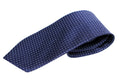 Corbata Azul con Puntos Blancos