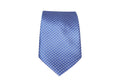 Corbata Azul Celeste con Cuadrados Blancos