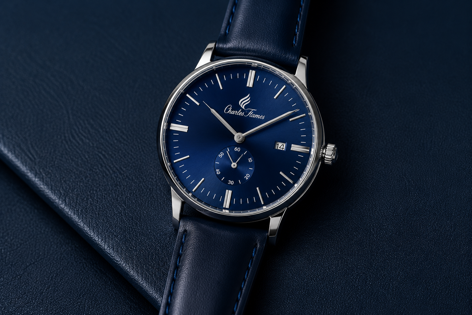 Reloj Charles Flames Classic Blue