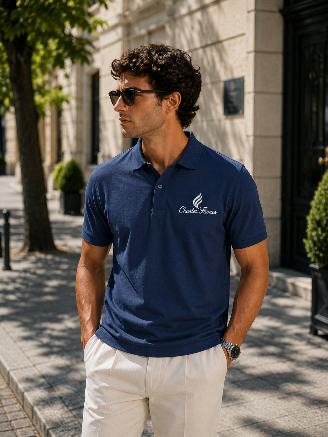 Dark Blue Polo