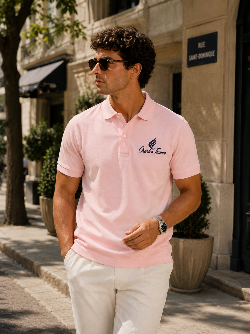 Pink Polo