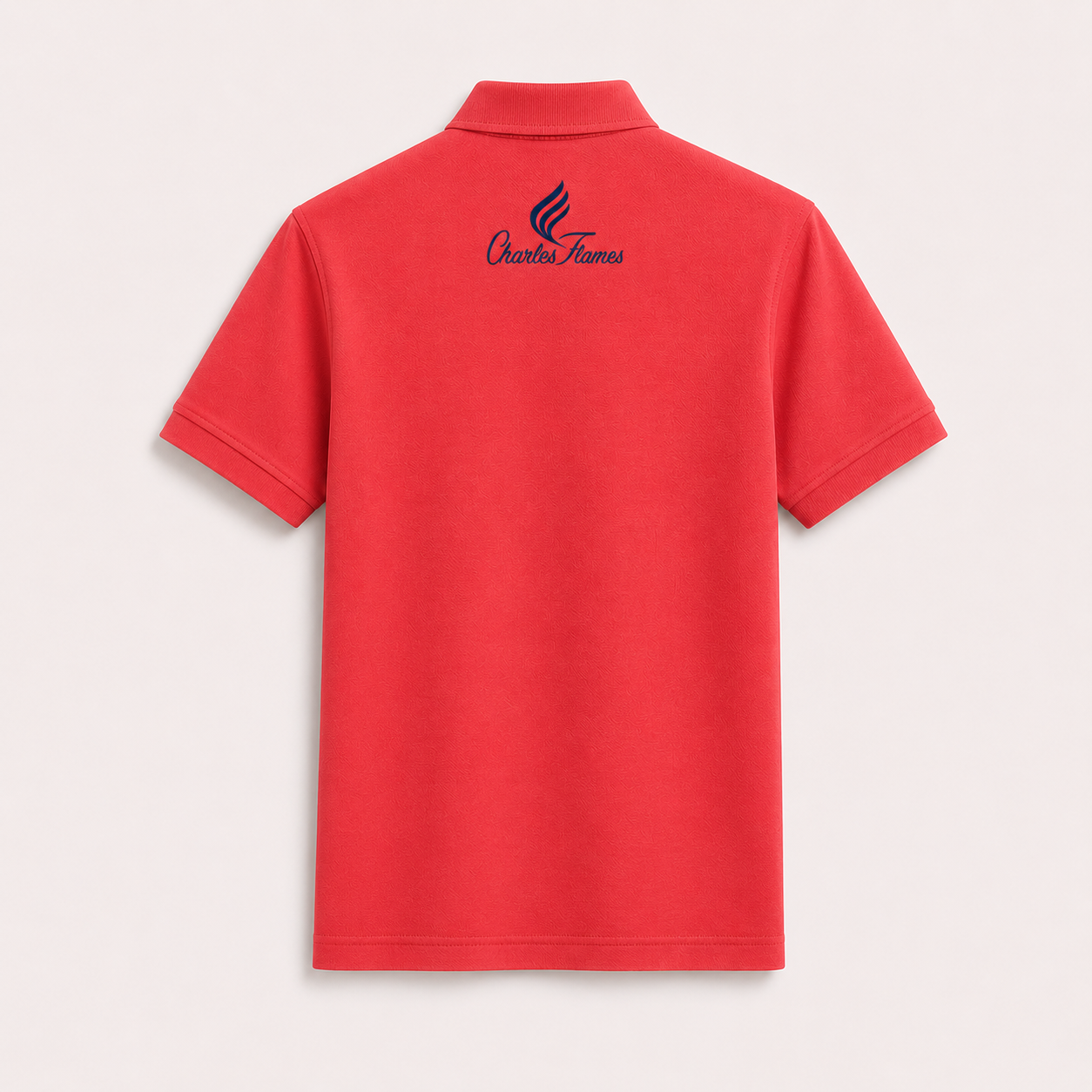 Coral Red Polo