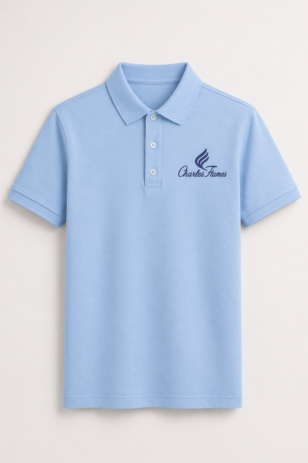 Polo Azul Claro
